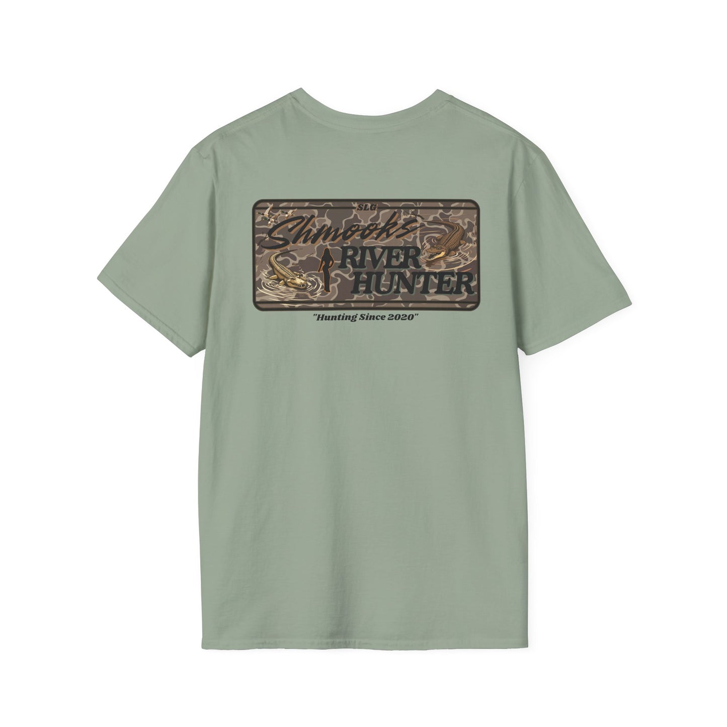 Shmooks Brown Camo "River Hunter" SLG Soft T-Shirt